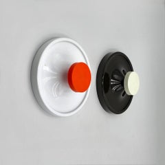 Pair of Vintage Italian Design Wall Hooks by Salc Cantu, 1960s
