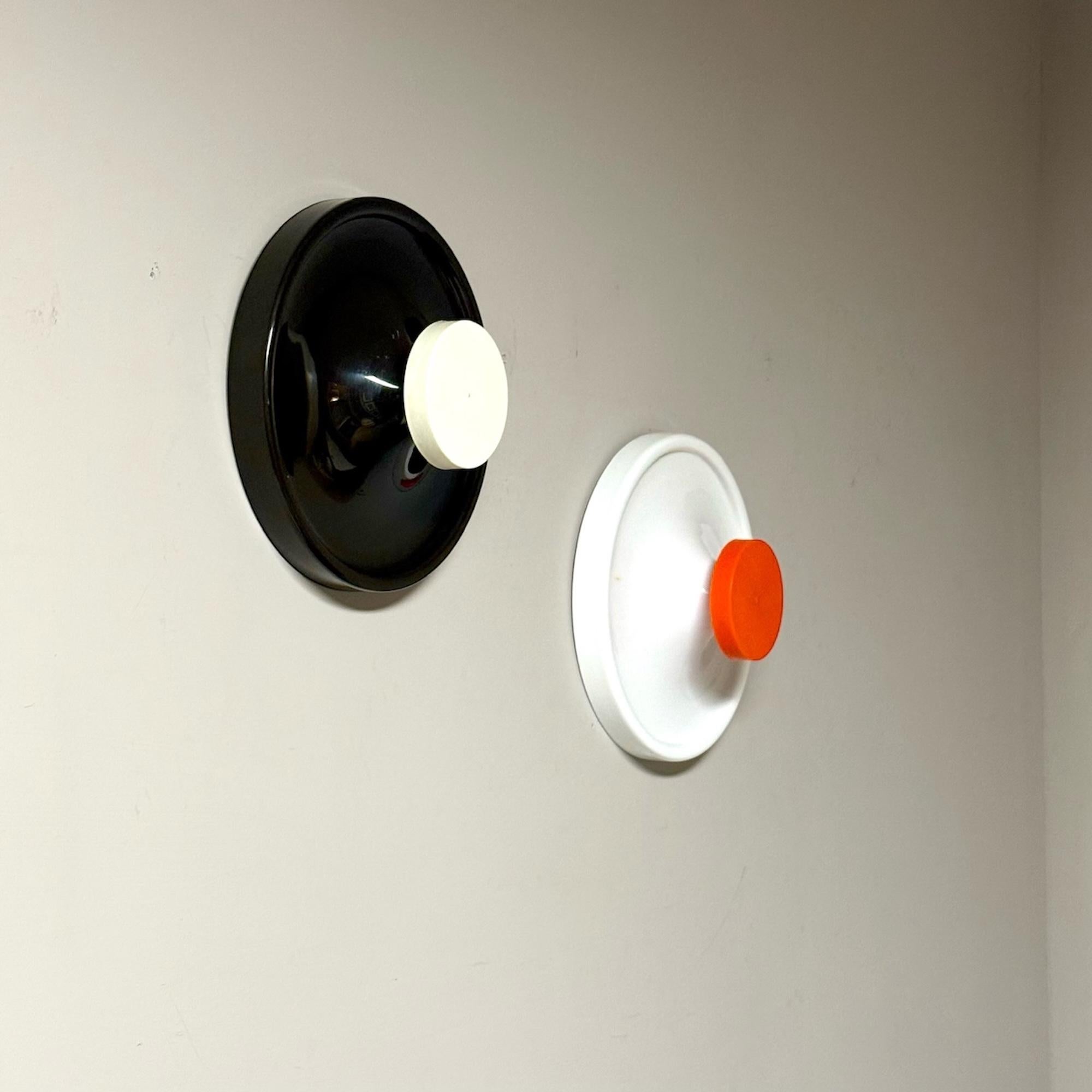 Pair of Vintage Italian Design Wall Hooks by Salc Cantu, 1960s For Sale 2