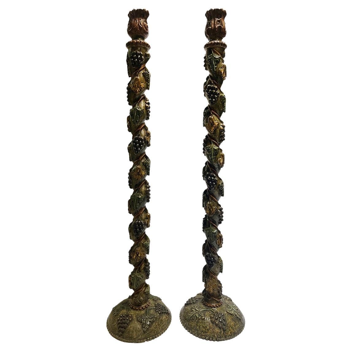Paar Vintage Italian Lamps Stehlampen