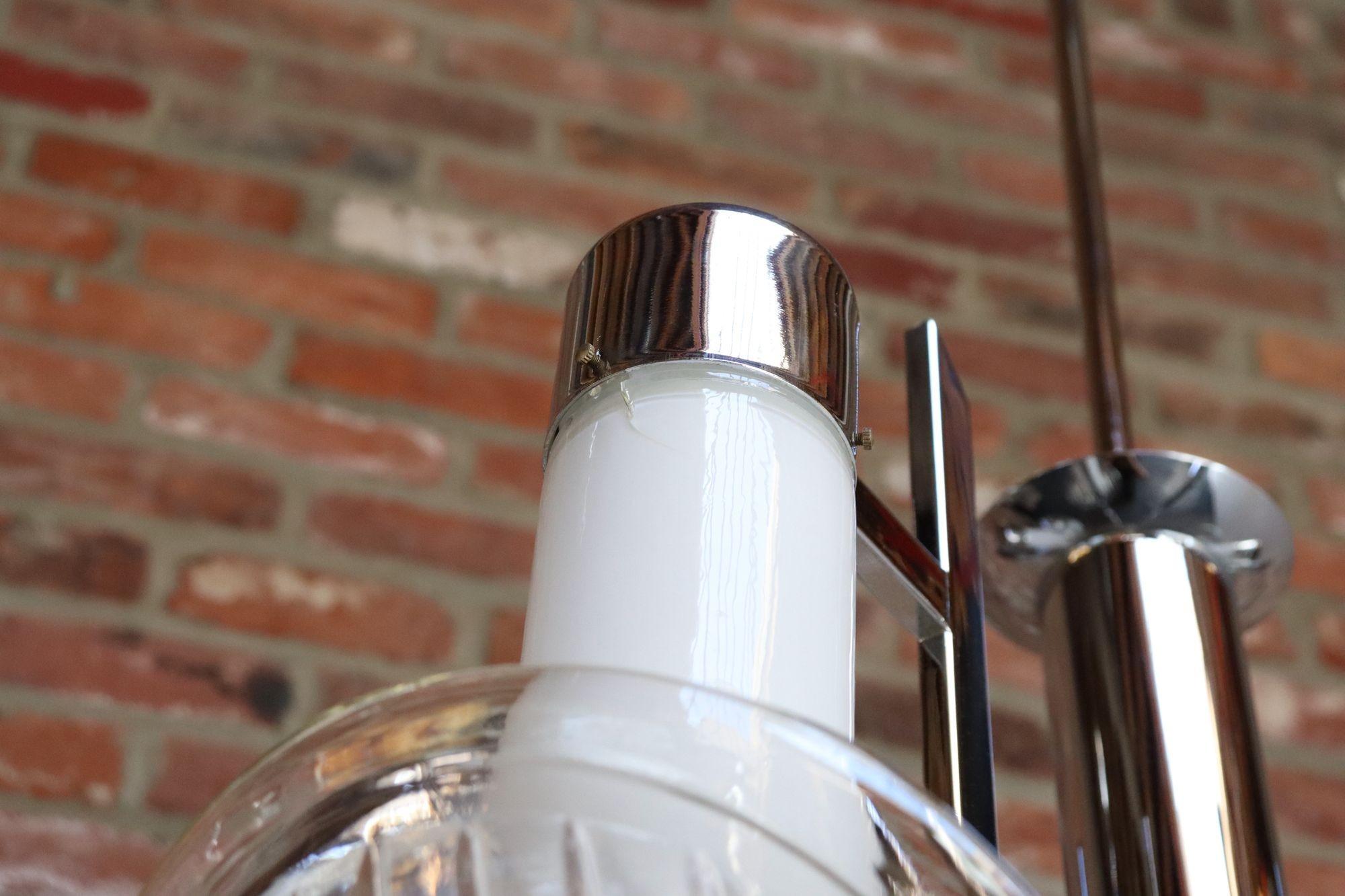 Coppia di lampadari italiani d'epoca 