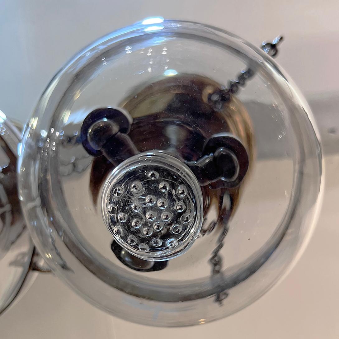 Metà XX secolo Coppia di lanterne italiane vintage, vendute singolarmente in vendita