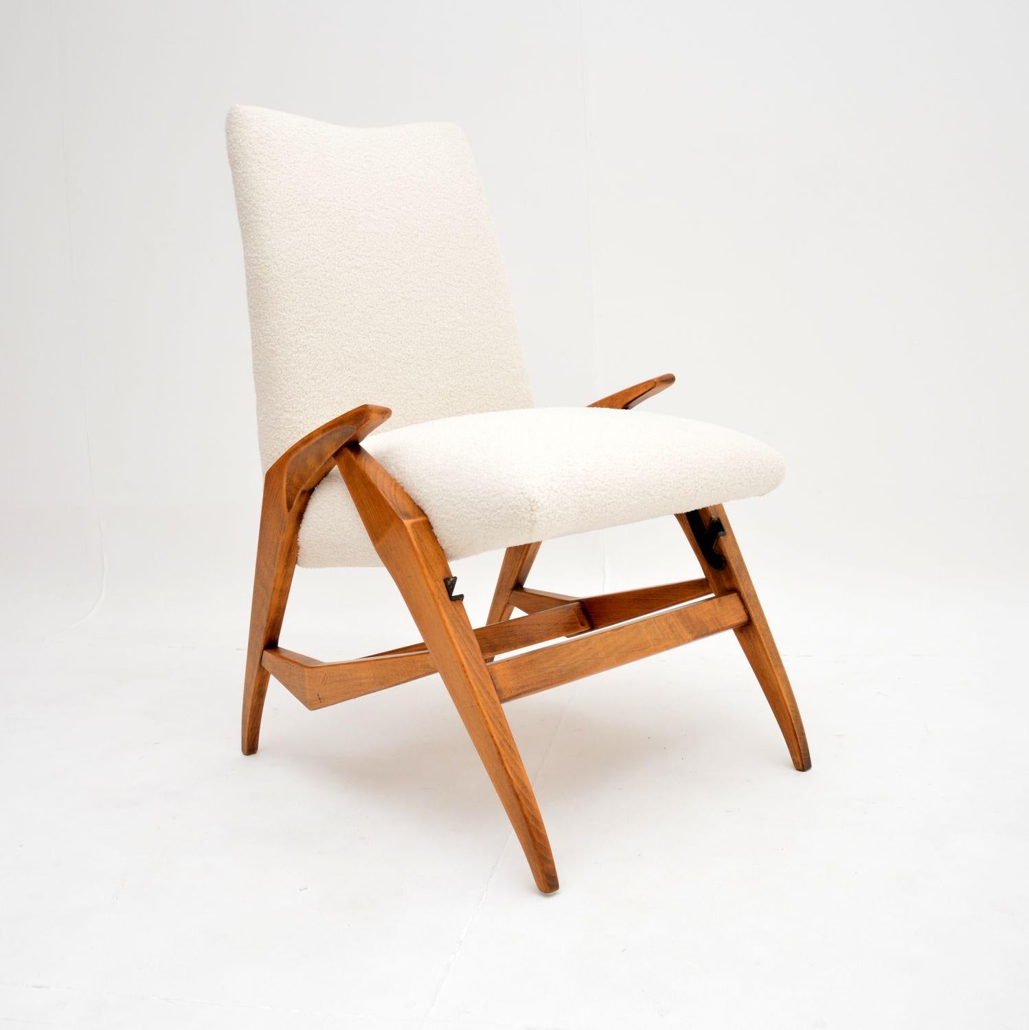 Pair of Vintage Italian Metamorphic Armchairs / Dining Chairs 1