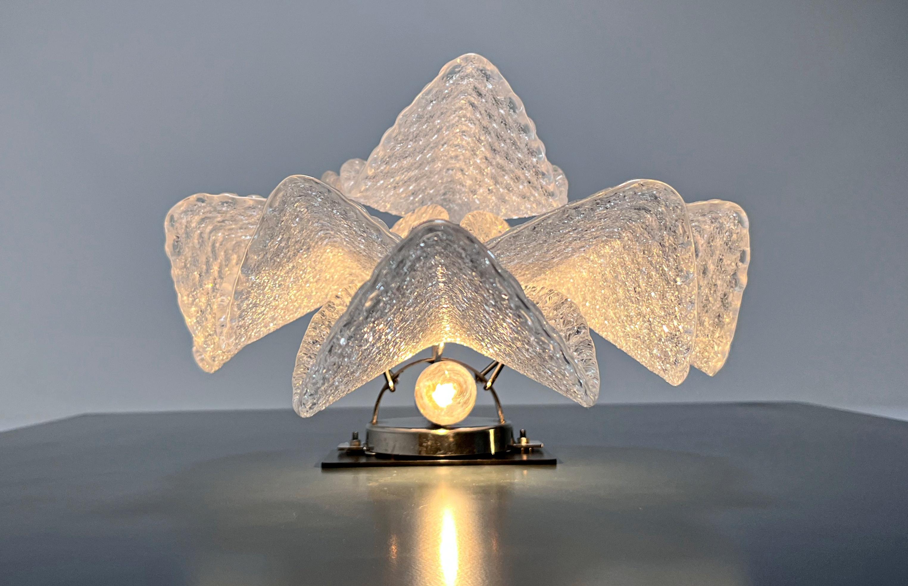 Pair of Vintage Italian Murano wall lights - 12 