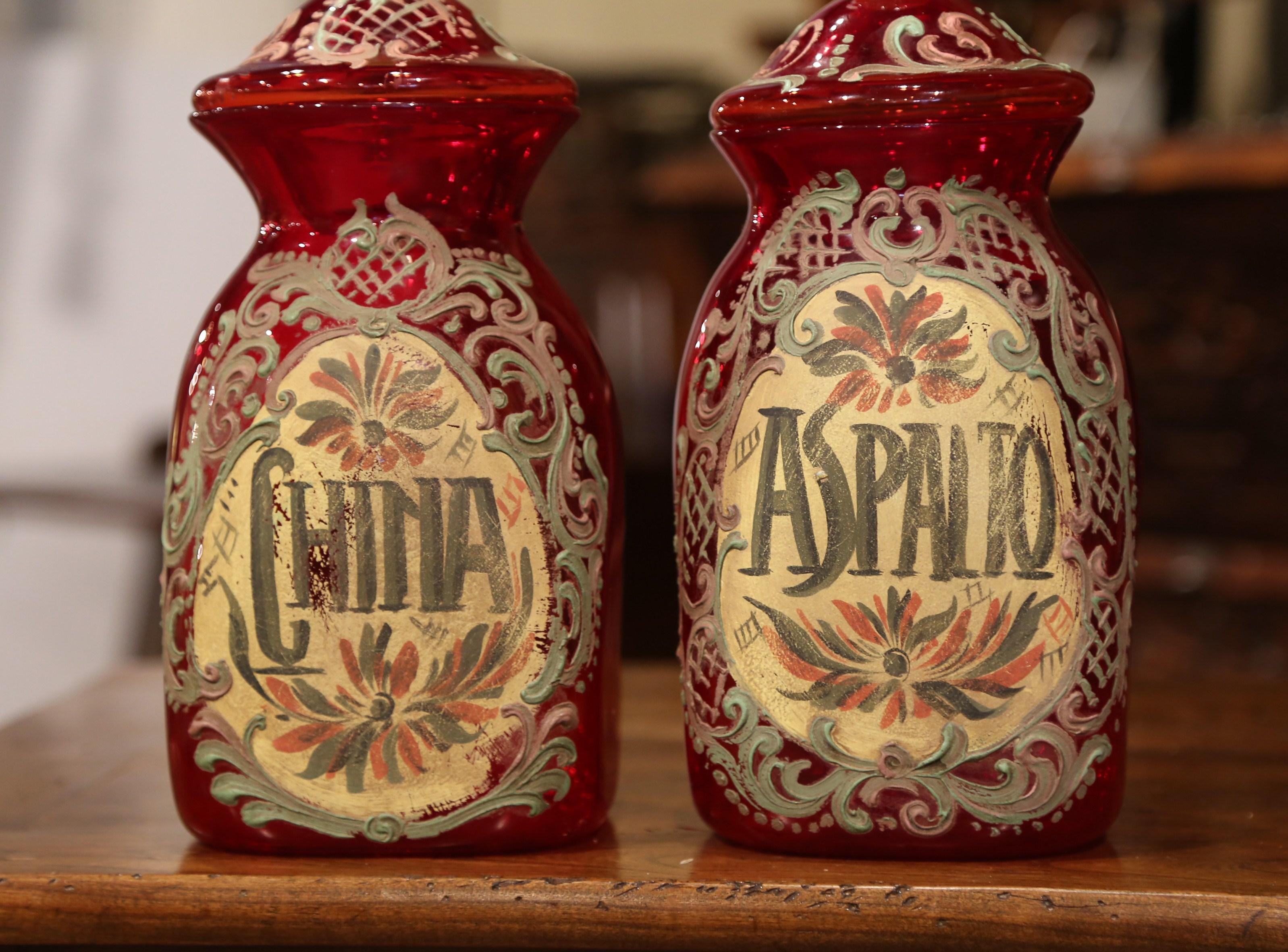 italian apothecary jars