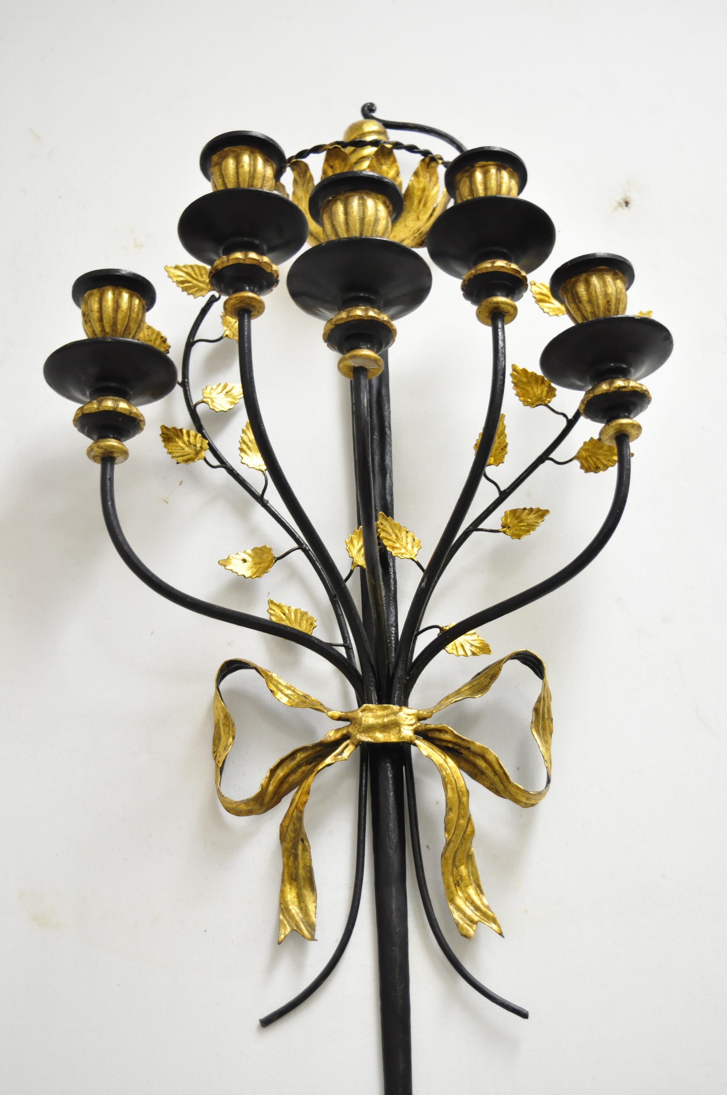 vintage candle wall sconces