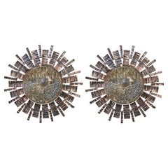 Pair of Vintage Italian Sconces by Tom Ahlstrom & Hans Ehrich