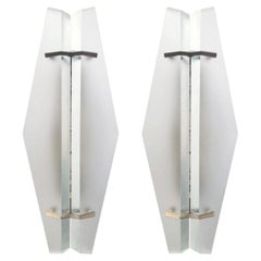 Pair of Vintage Italian Sconces Designed by Max Ingrand for Fontana Arte