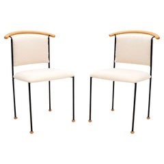Pair of Vintage Italian Side Chairs