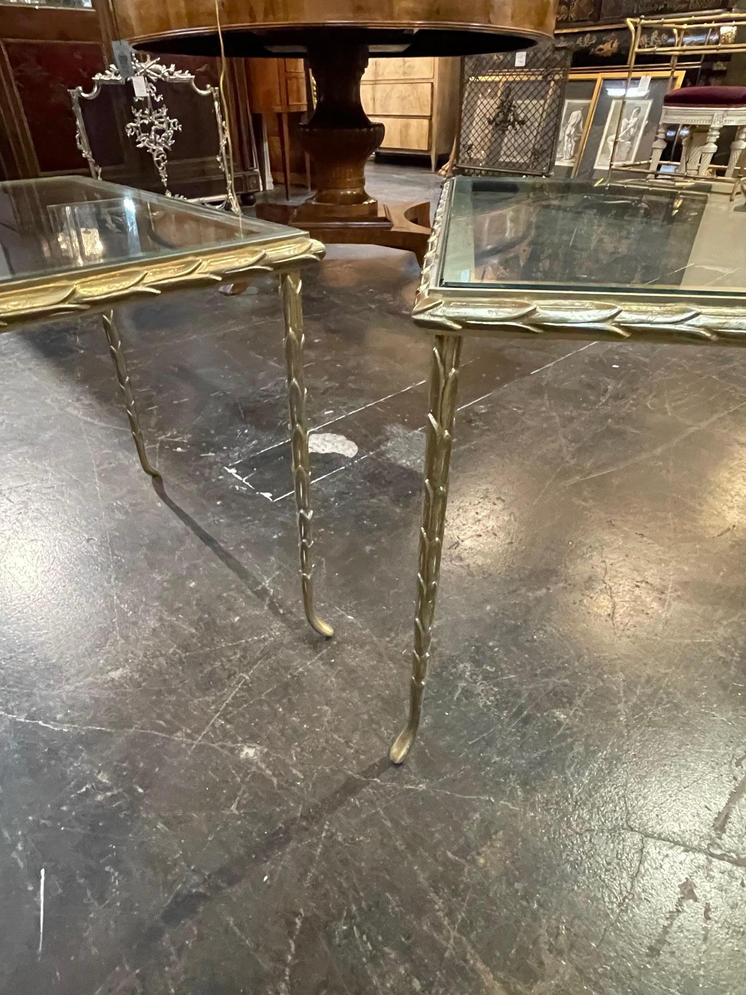 Mid-20th Century Pair of Vintage Italian Side Tables