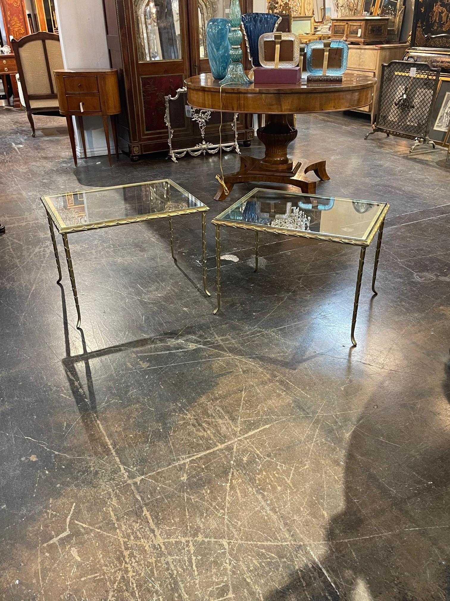 Pair of Vintage Italian Side Tables 3