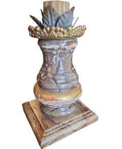 Pair of Vintage Italian Style Fragment Lamps