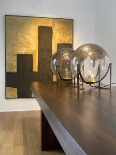 Coppia di lampade da tavolo Vintage Italian Lamp