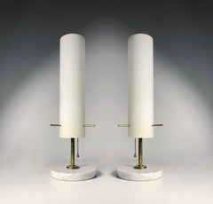 Coppia di lampade da tavolo Vintage Italian Lamp