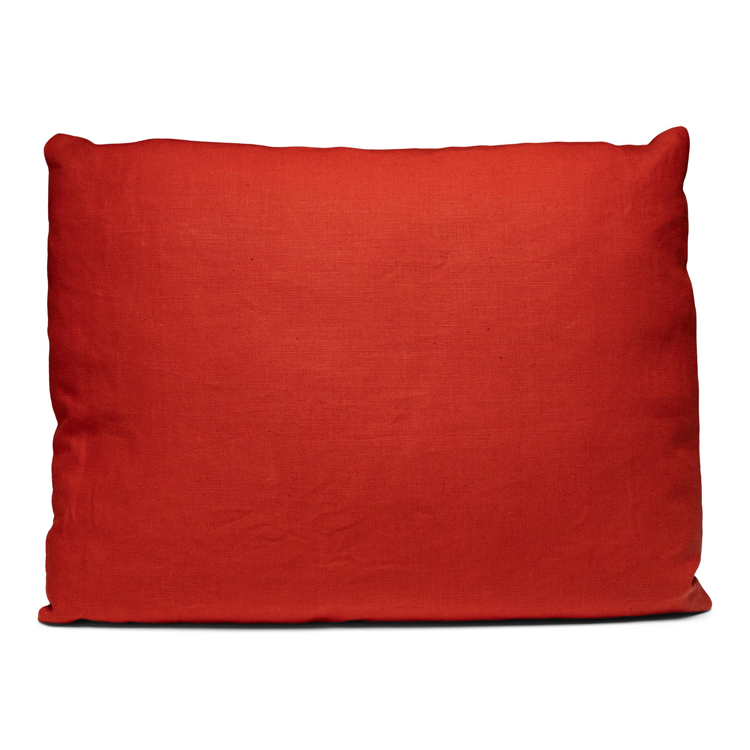 Contemporary Pair of Vintage Japanese Indigo Obi Pillows For Sale