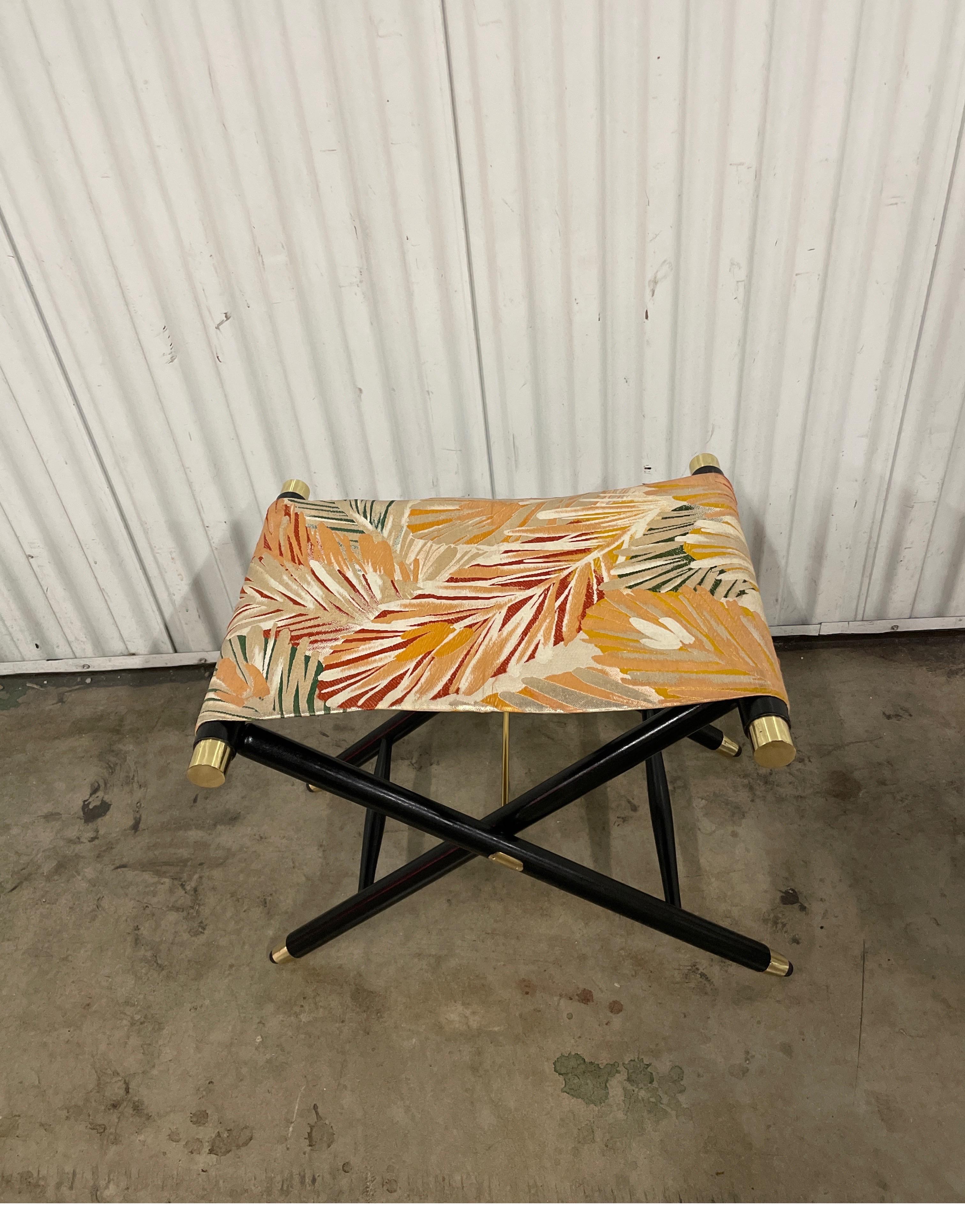 leopard print folding chair