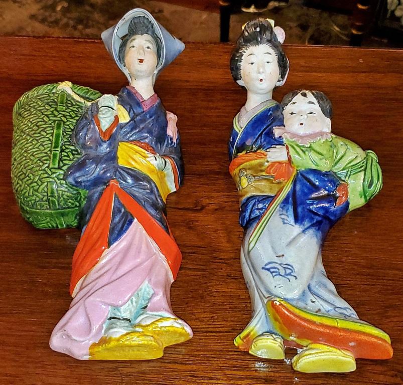 vintage japanese wall pockets