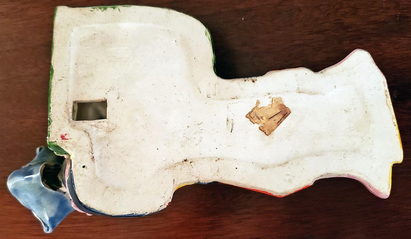 20th Century Pair of Vintage Japanese Porcelain Geisha Wall Pockets