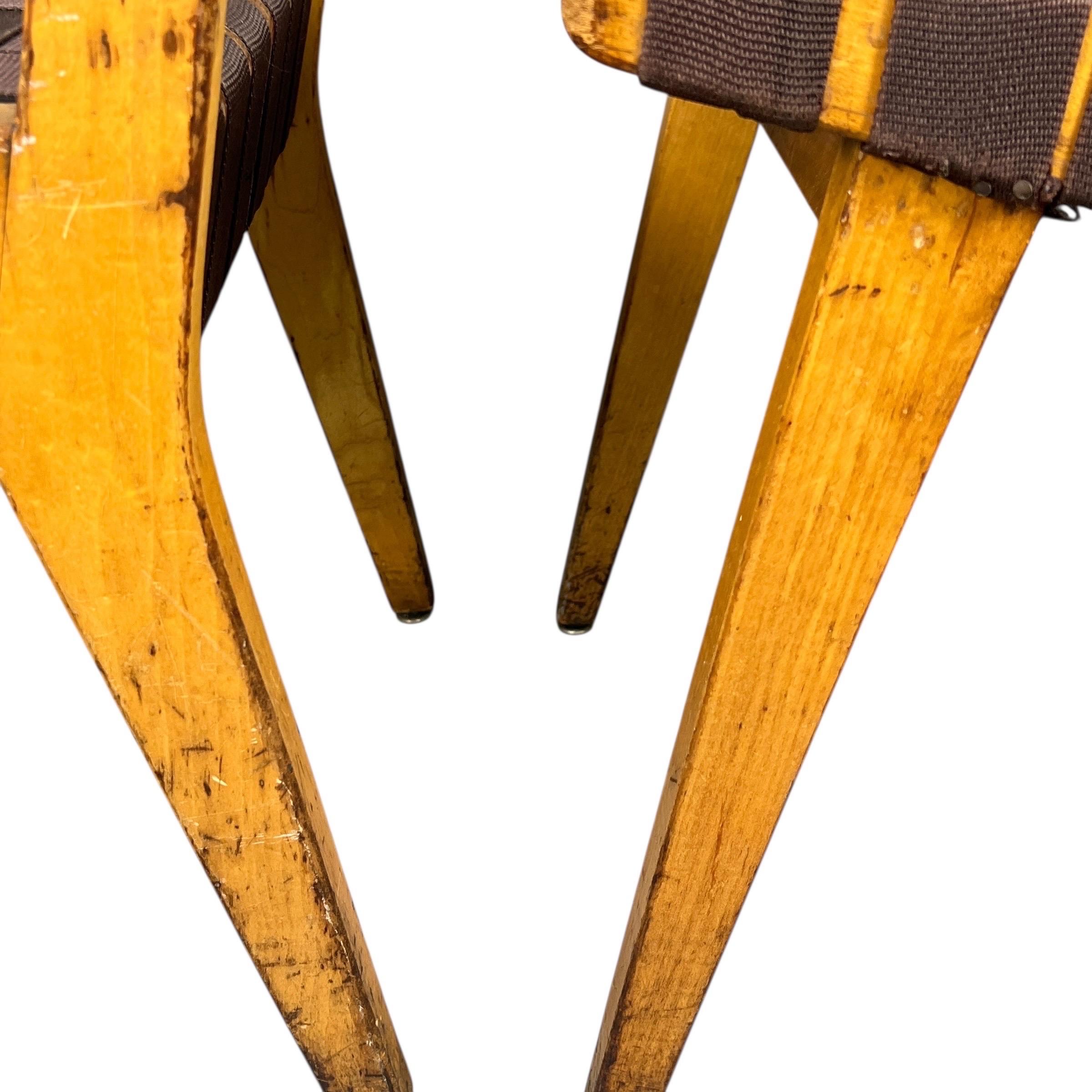 Paire de chaises d'appoint Vintage Jens Risom pour Knoll en vente 7