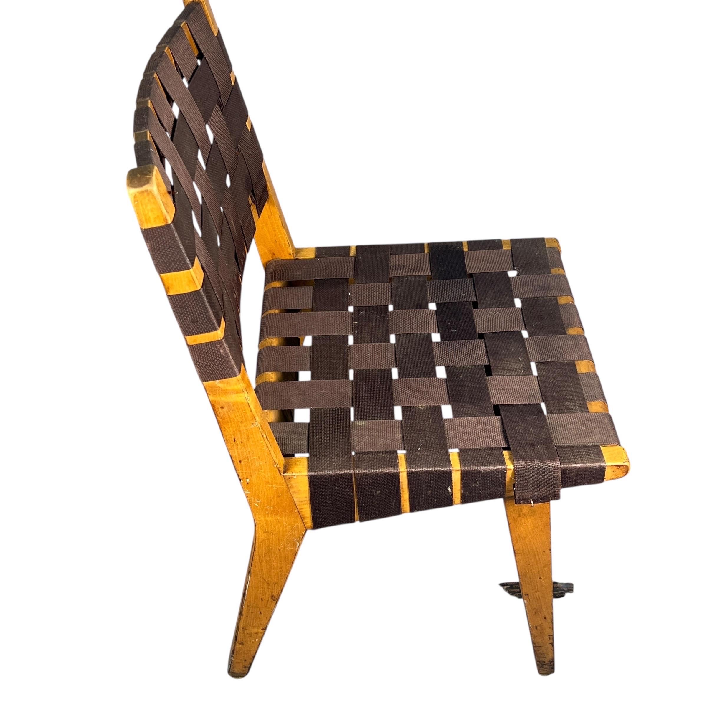 Paire de chaises d'appoint Vintage Jens Risom pour Knoll Bon état - En vente à Esperance, NY