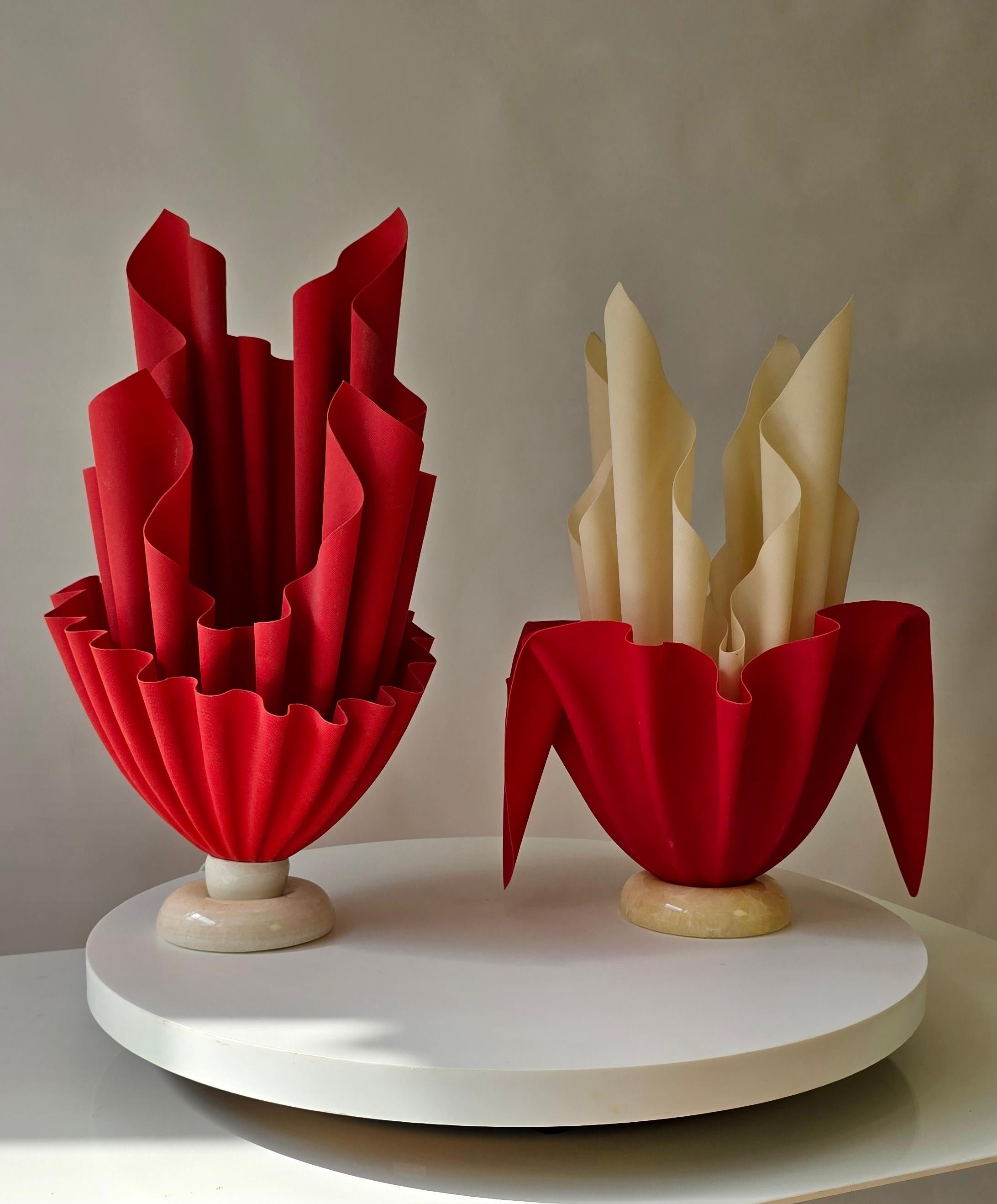 Mid-Century Modern Paire de lampes de table Vintage 