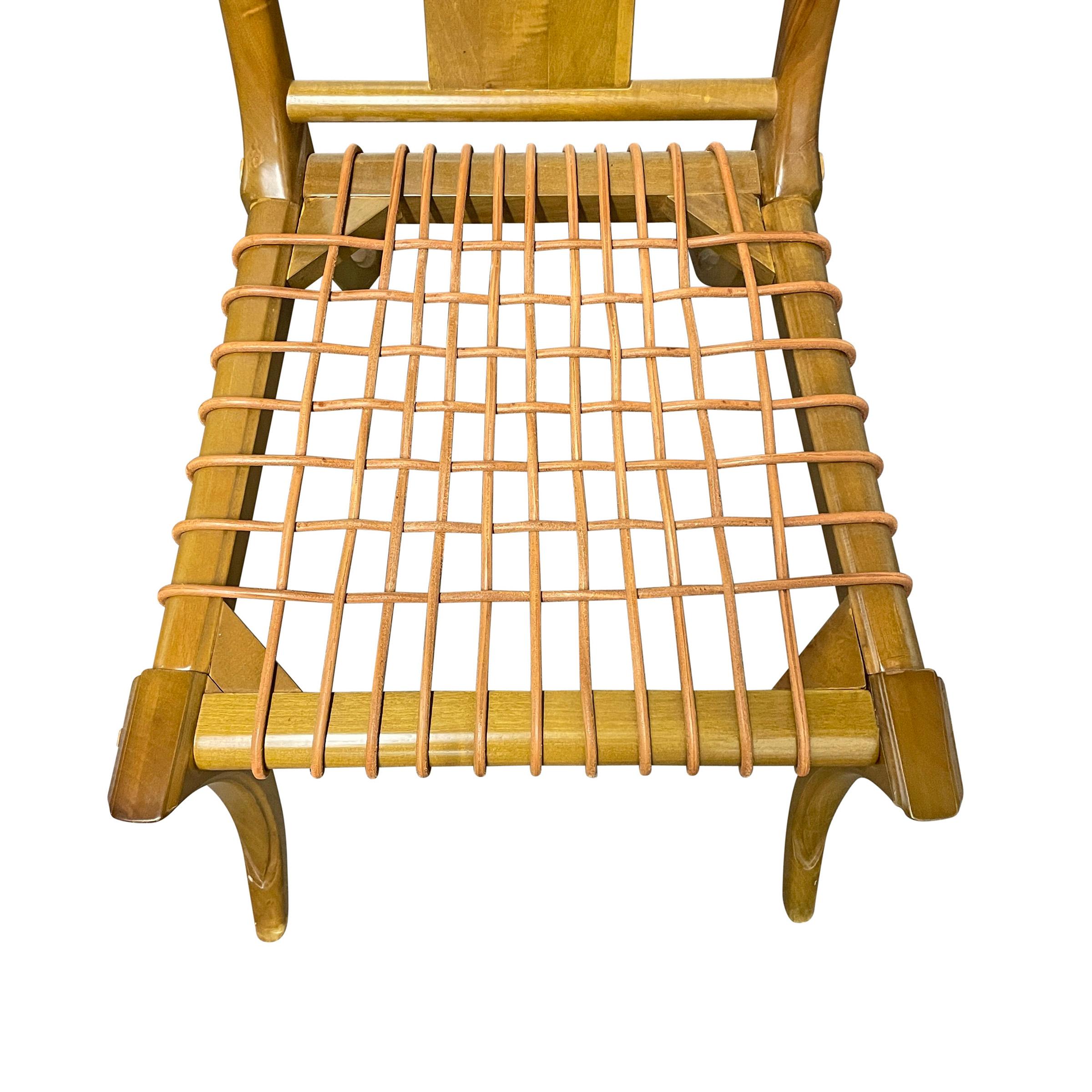 Pair of Vintage Kreiss Klismos Chairs 4