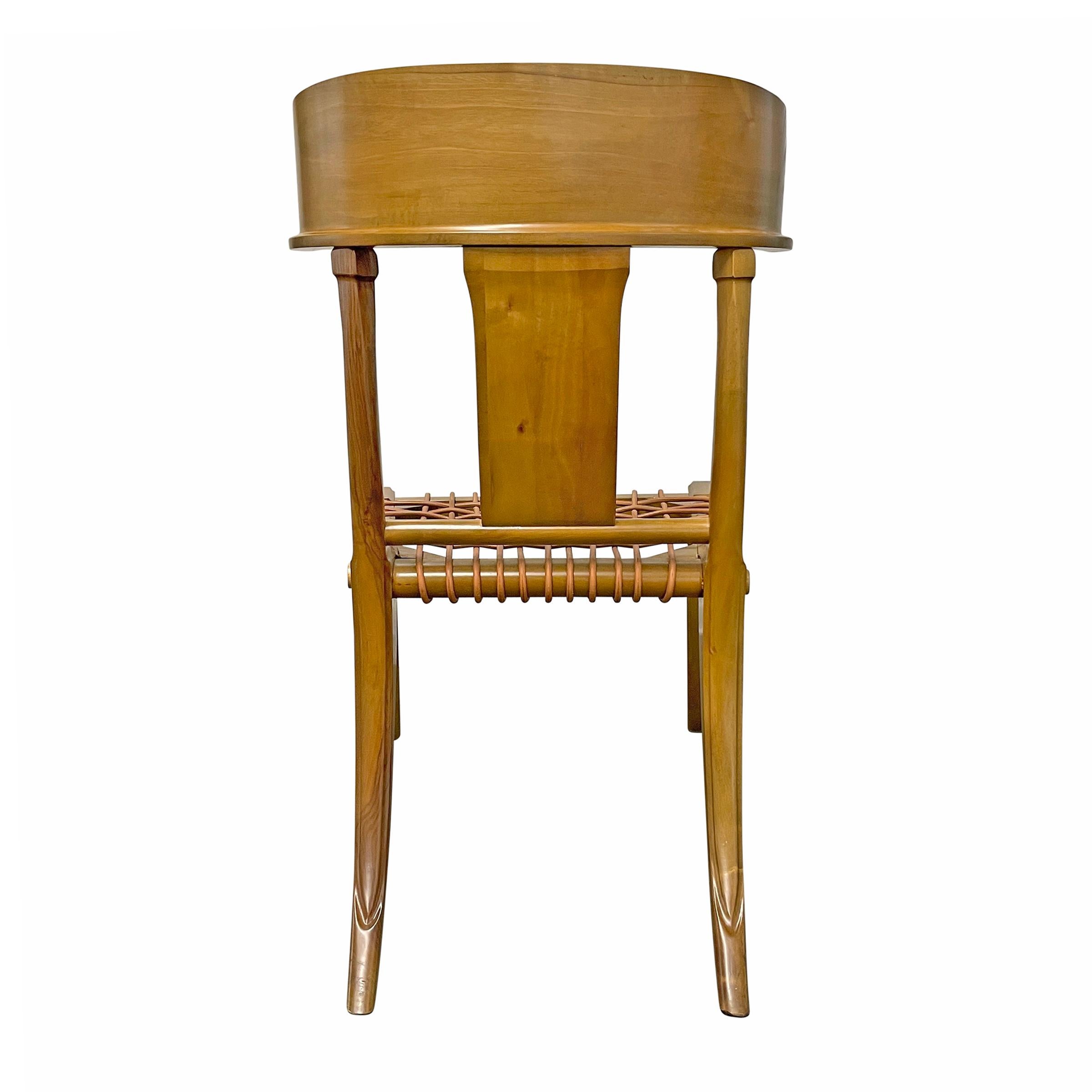 20th Century Pair of Vintage Kreiss Klismos Chairs