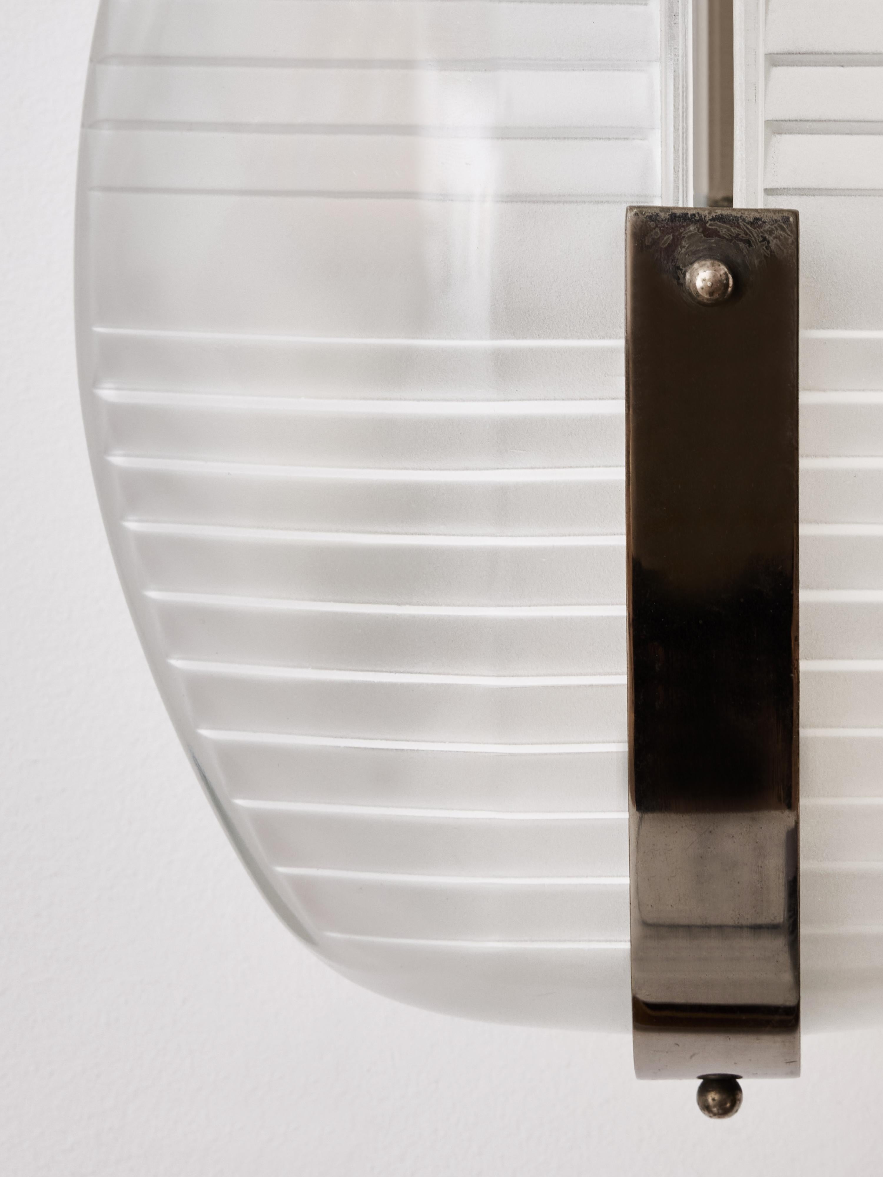 Italiano Coppia di lampade da parete vintage 