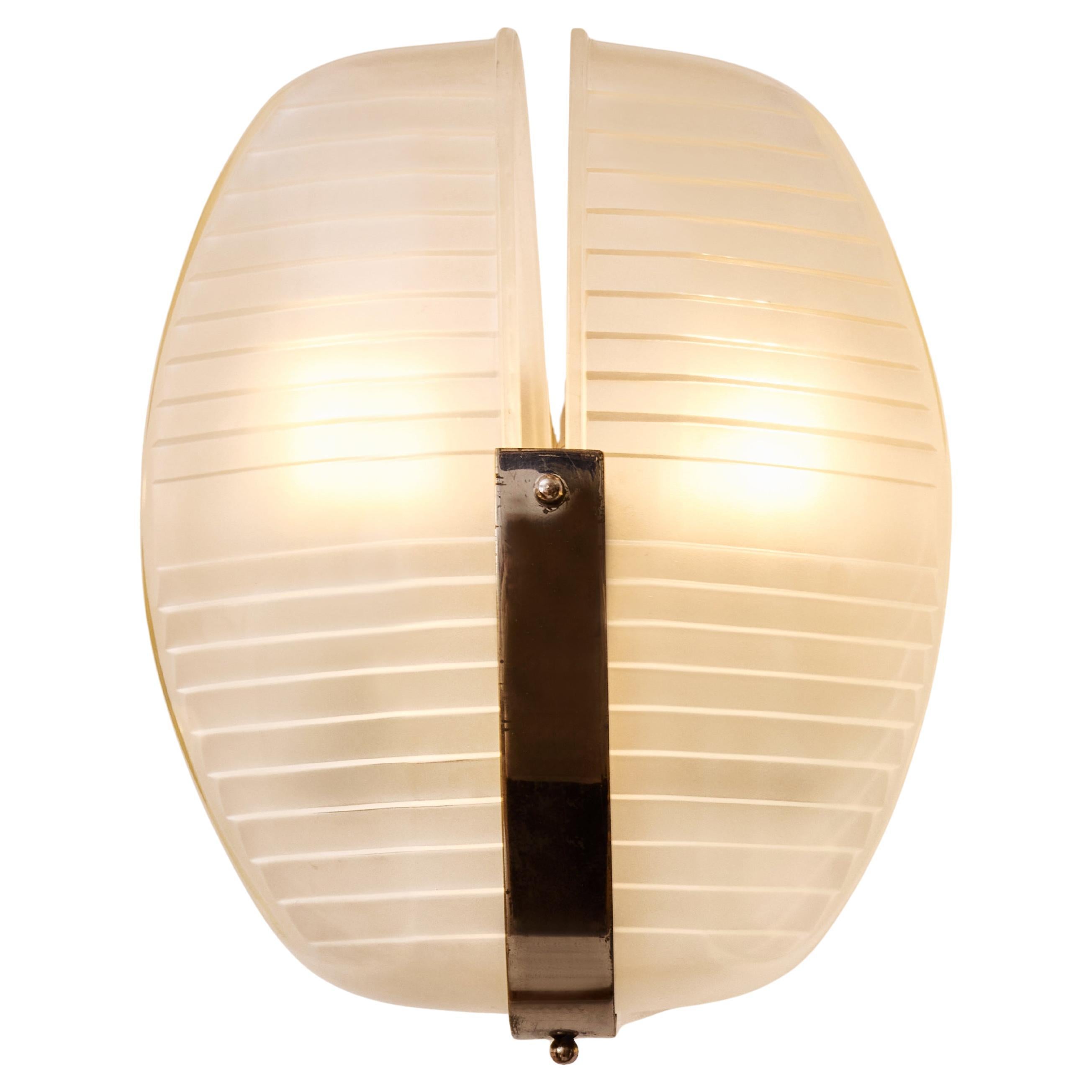 Pair of Vintage “Lambda” Wall Sconces by Vico Magistretti for Artemide