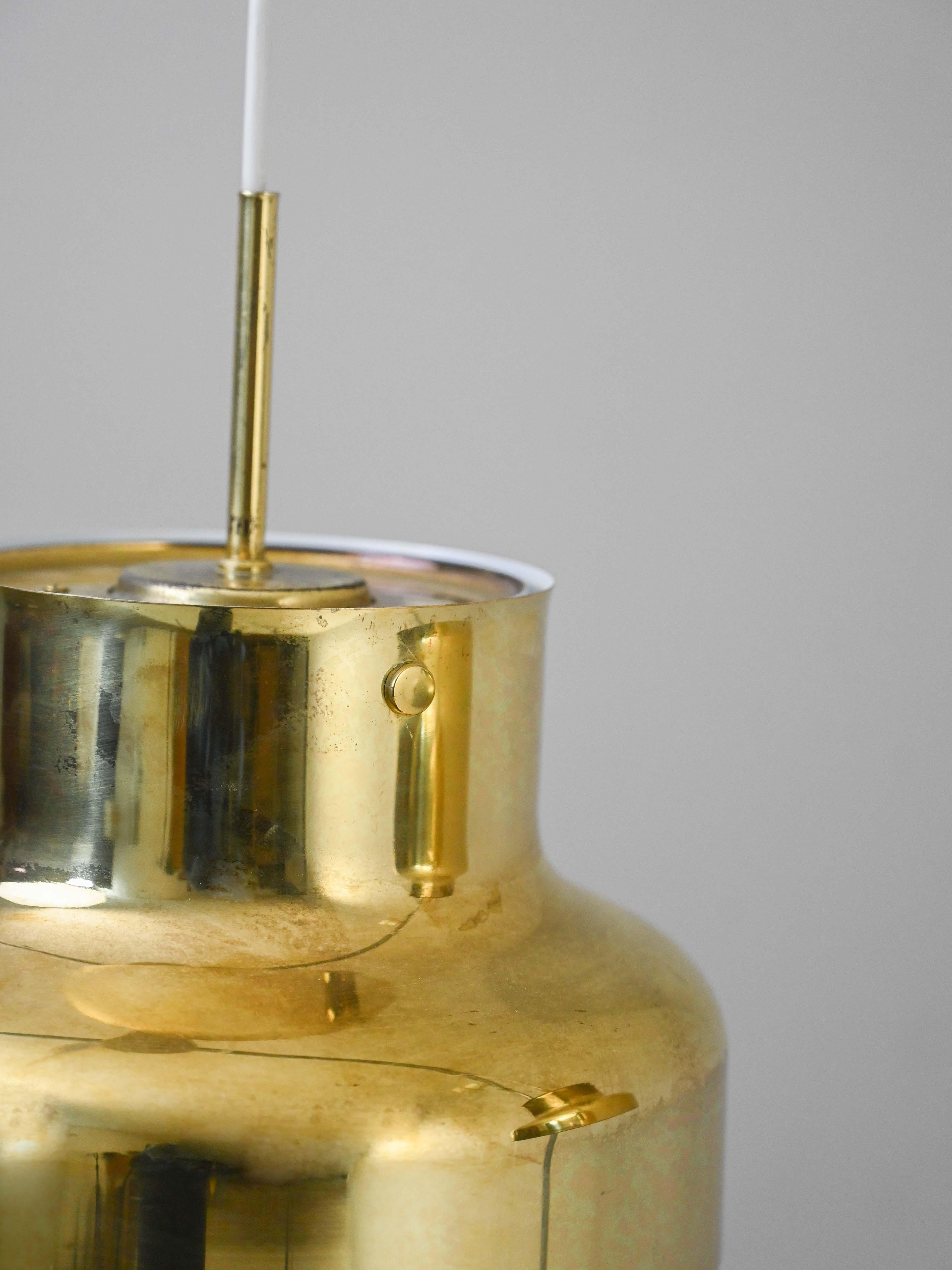 Ein Paar Vintage-Lampen, Modell „bumling“ von Anders Pehrson (Messing) im Angebot