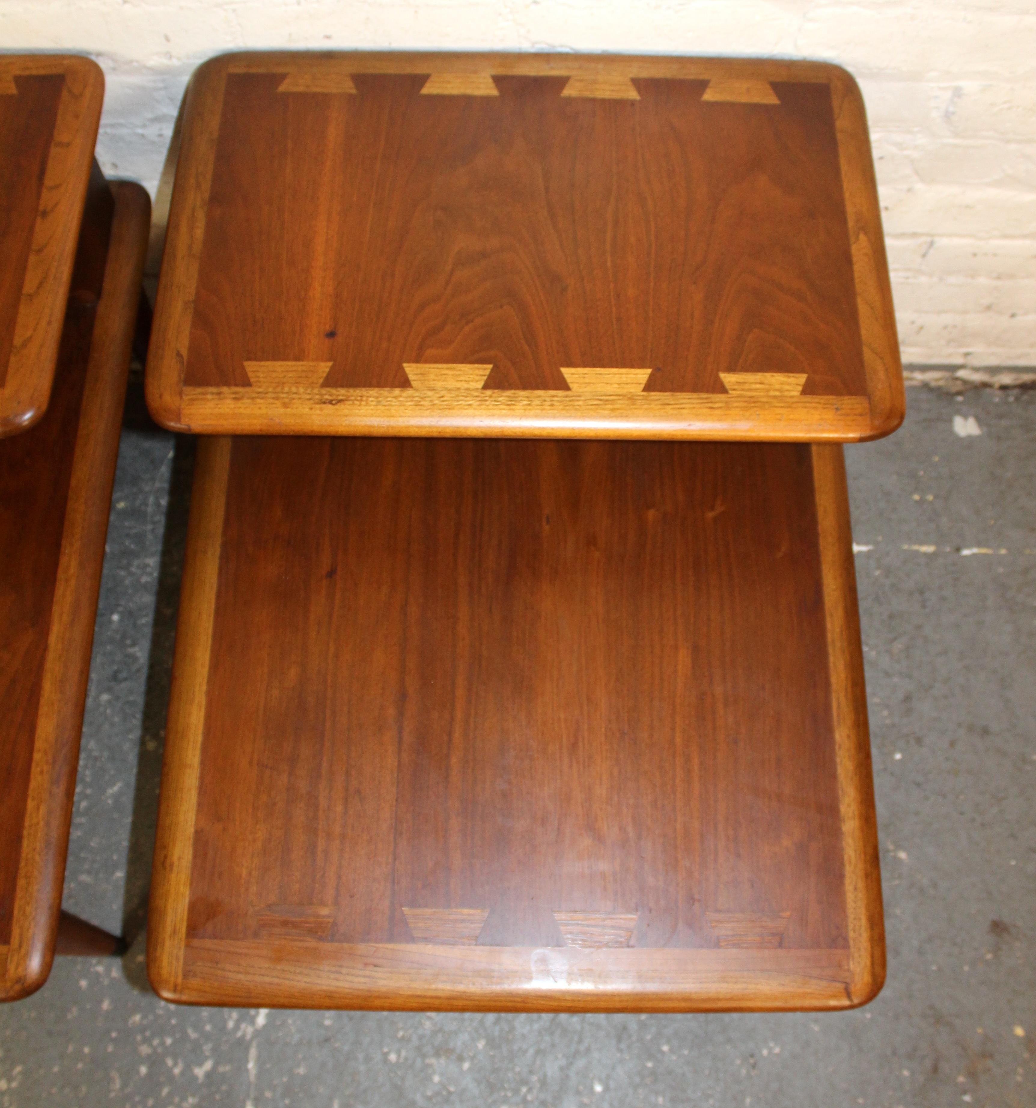 20th Century Pair of Vintage Lane 