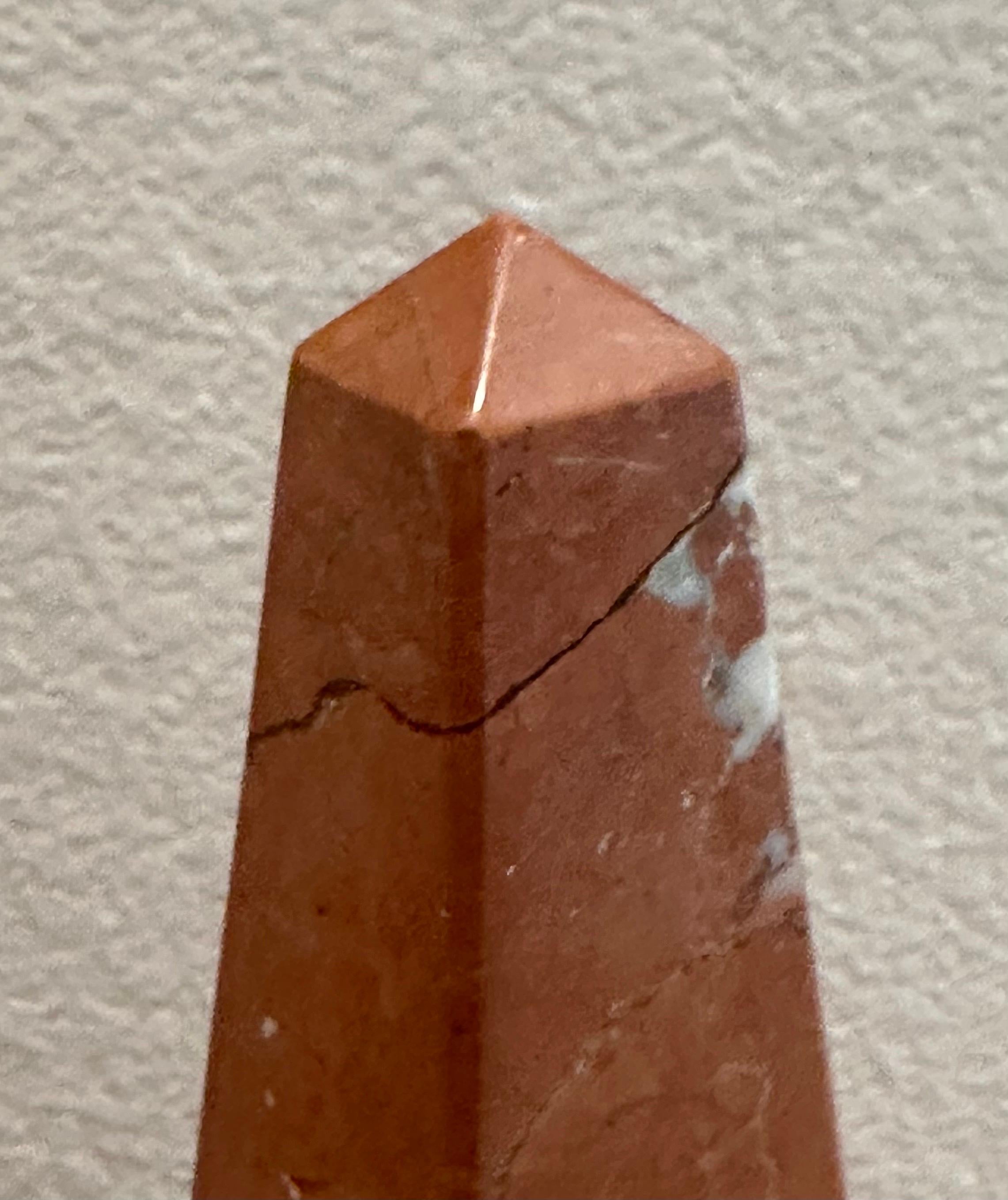 Paire de grands obélisques en marbre italien massif d'époque en vente 7