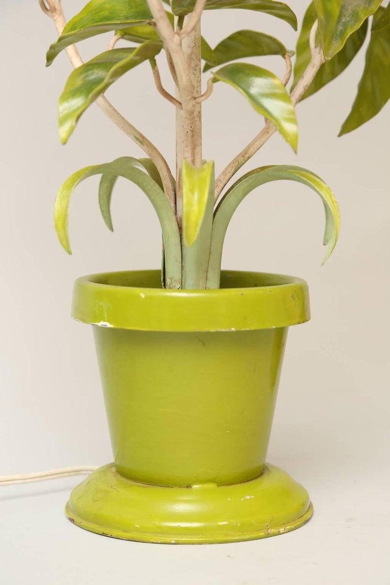 Pair of Vintage Lemon Tree Lamps at 1stDibs lemon lamp