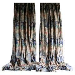 Paire de rideaux Vintage Liberty of London 'Cimarosa' Country House, Full House