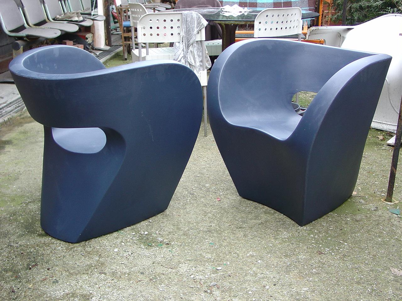 Modern Pair of Vintage Little Albert Armchair by Ron Arad Moroso, Italy, 2000 For Sale