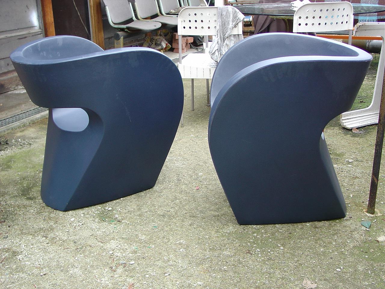 Italian Pair of Vintage Little Albert Armchair by Ron Arad Moroso, Italy, 2000 For Sale