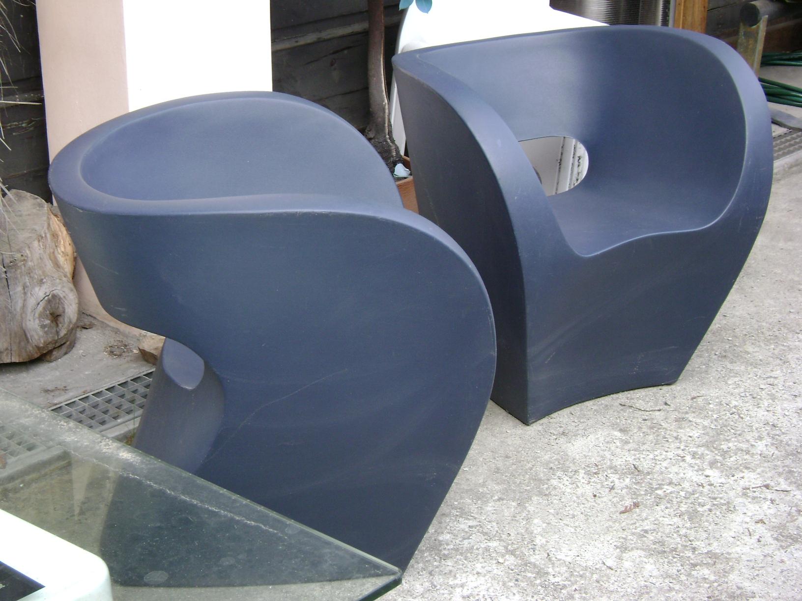Contemporary Pair of Vintage Little Albert Armchair by Ron Arad Moroso, Italy, 2000 For Sale