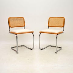 Pair of Vintage Marcel Breuer Cesca Dining Chairs