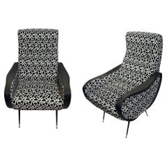 Pair of Vintage Marco Zanuso "Lady" Lounge Chairs