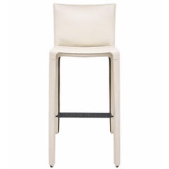 Pair of Vintage Mario Bellini Cab Barstools by Mario Bellini for Cassina