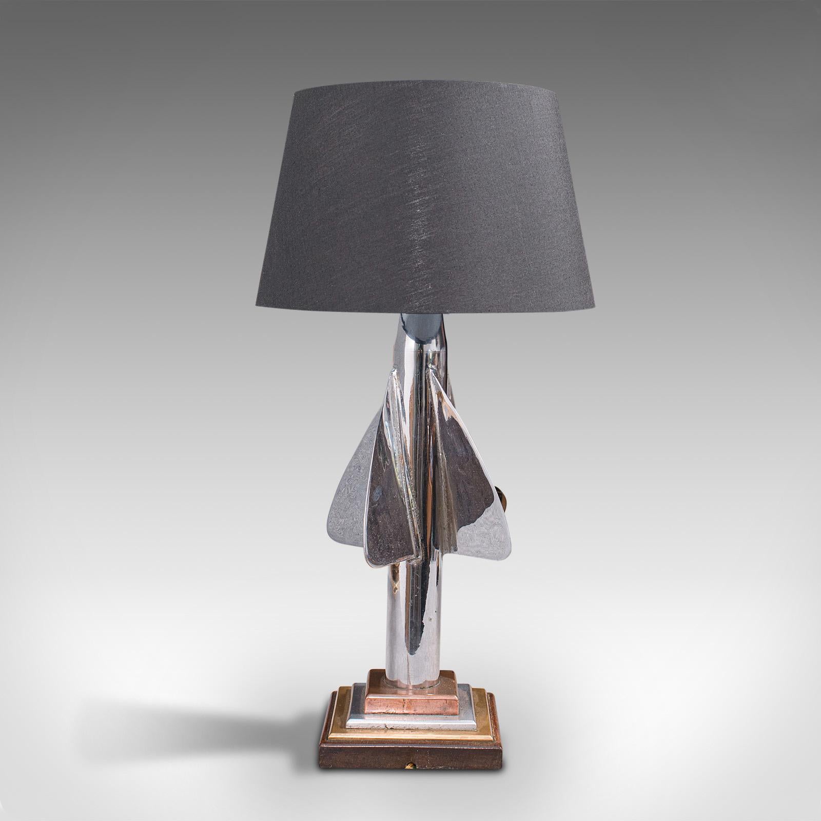 Paar maritime Vintage-Schreibtischlampen, englisch, SchiffsLog, Tischleuchte, um 1930 (20. Jahrhundert) im Angebot