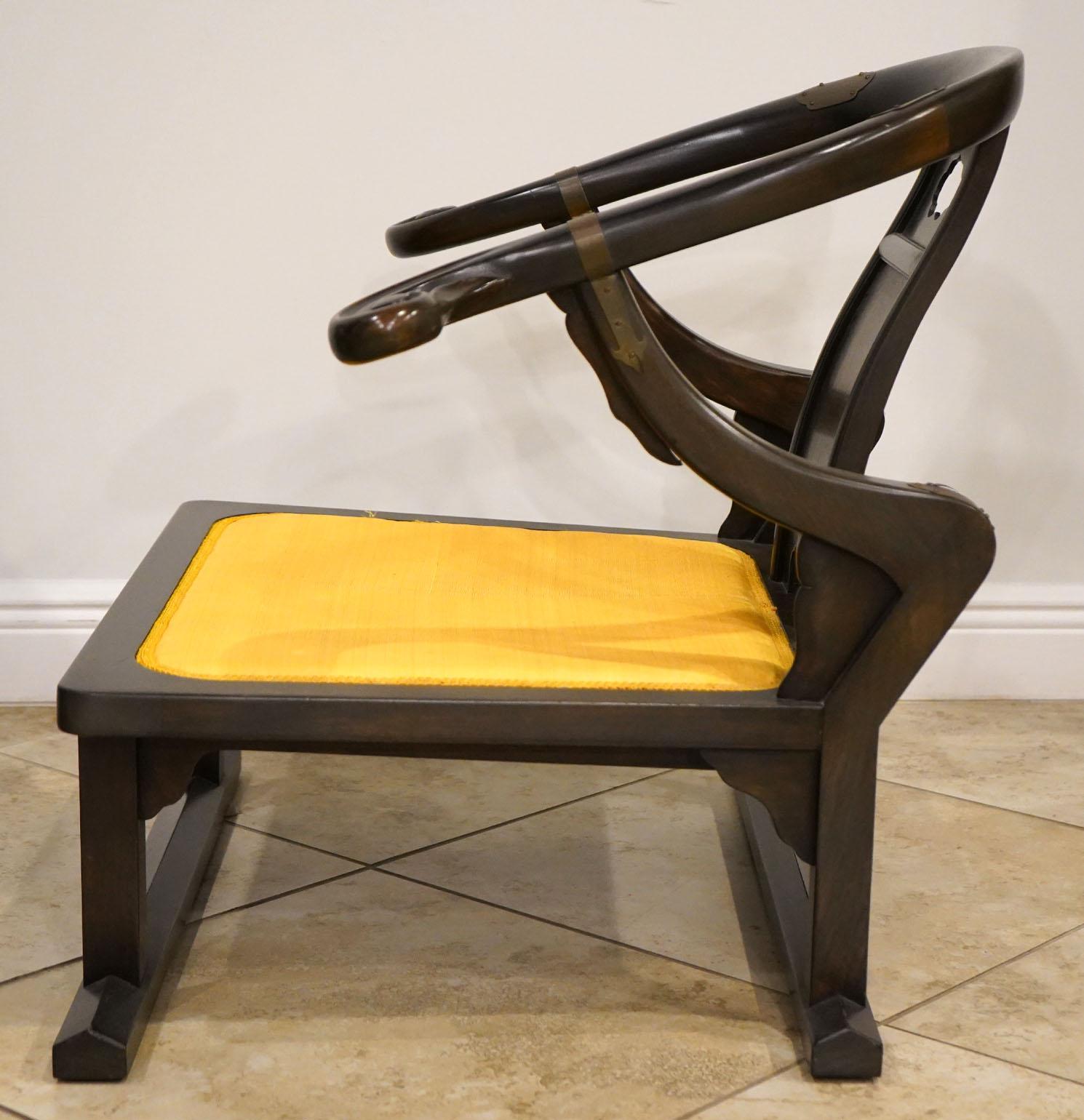 Paire de fauteuils de salon vintage Michael Taylor pour Baker collection Far East en vente 7