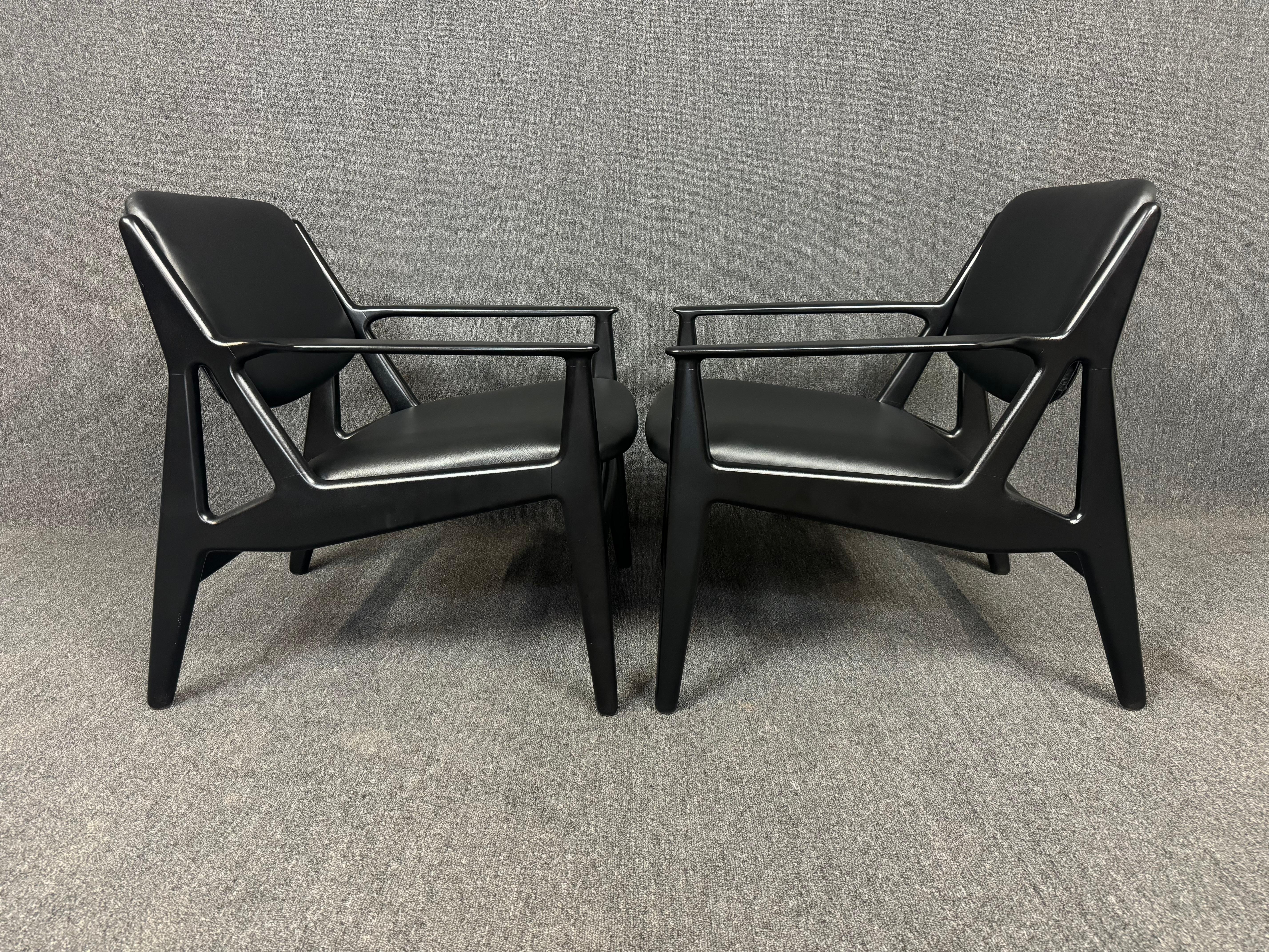 Pair of Vintage Mid Century Danish Modern 