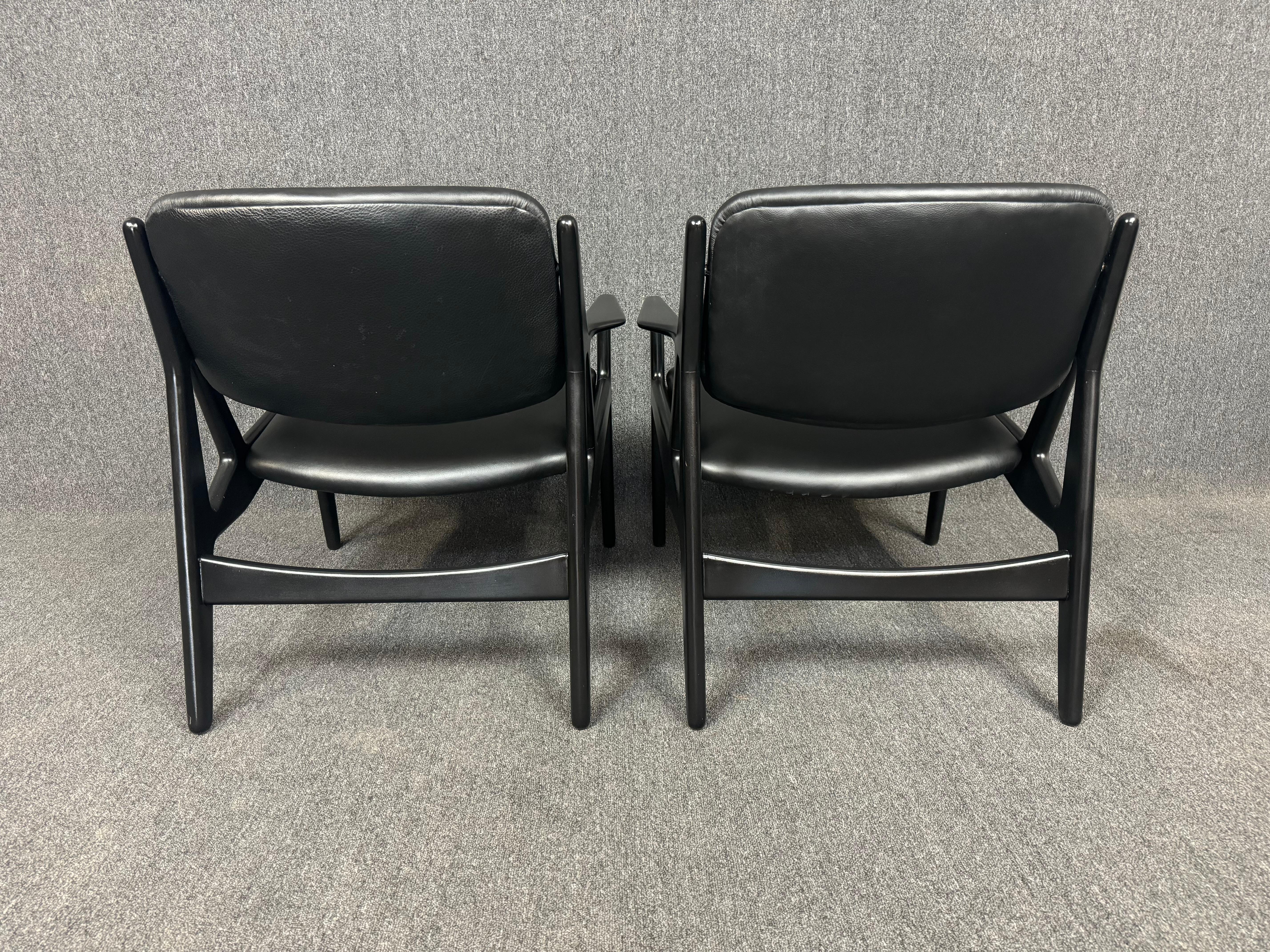 Pair of Vintage Mid Century Danish Modern 