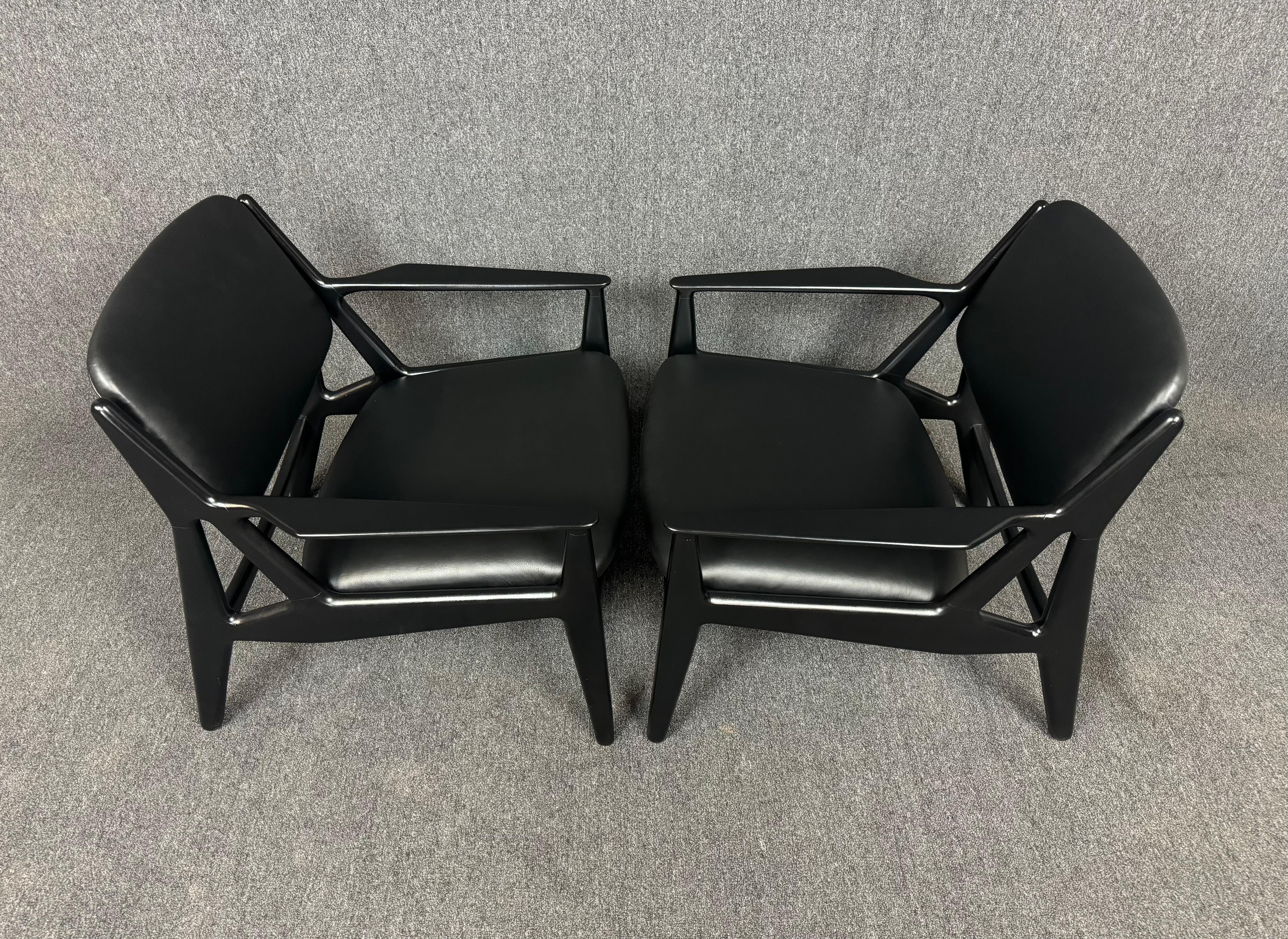 Pair of Vintage Mid Century Danish Modern 