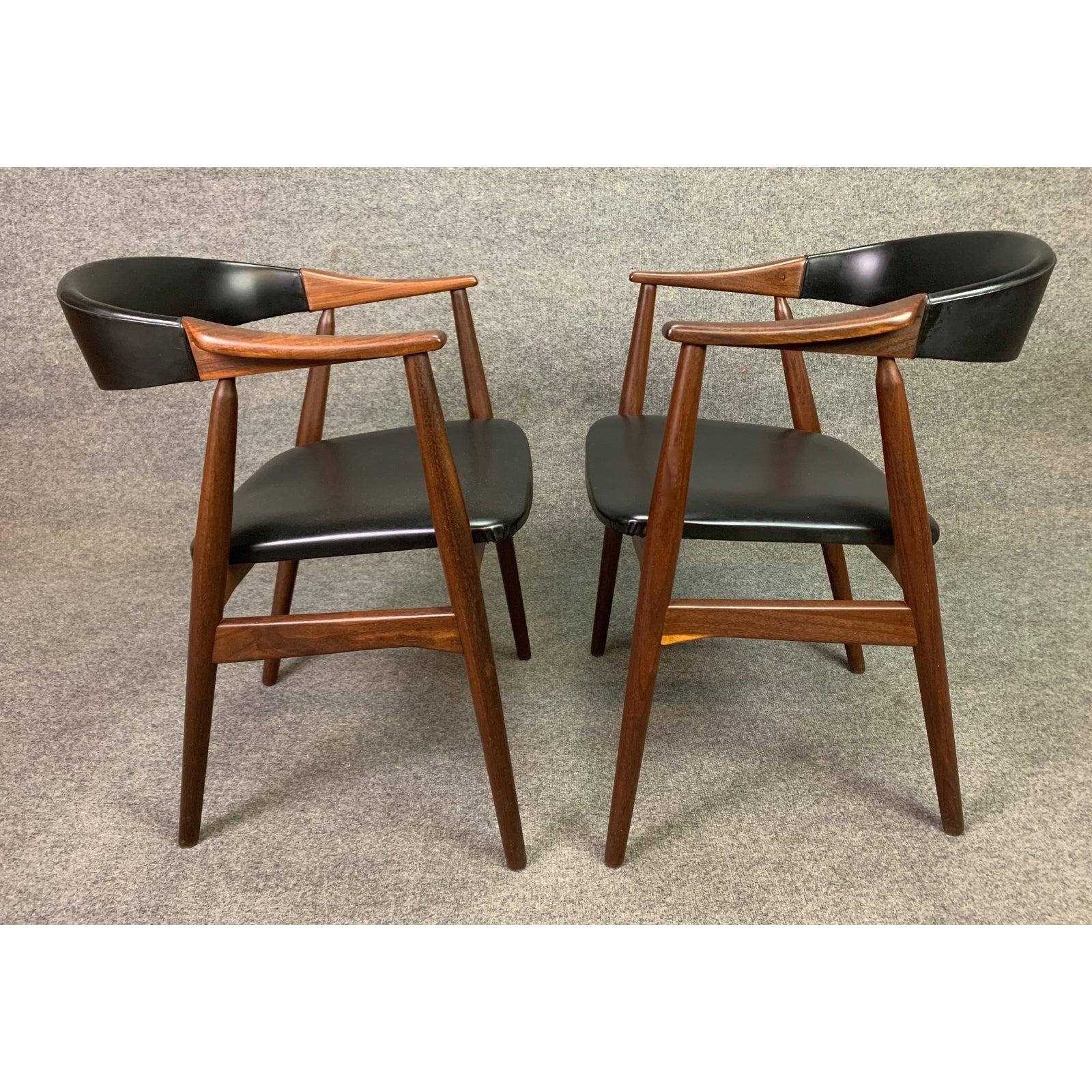 vintage mid century danish chair
