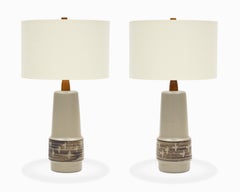 Pair of Vintage Mid Century M144 Table Lamps by Jane and Gordon Martz