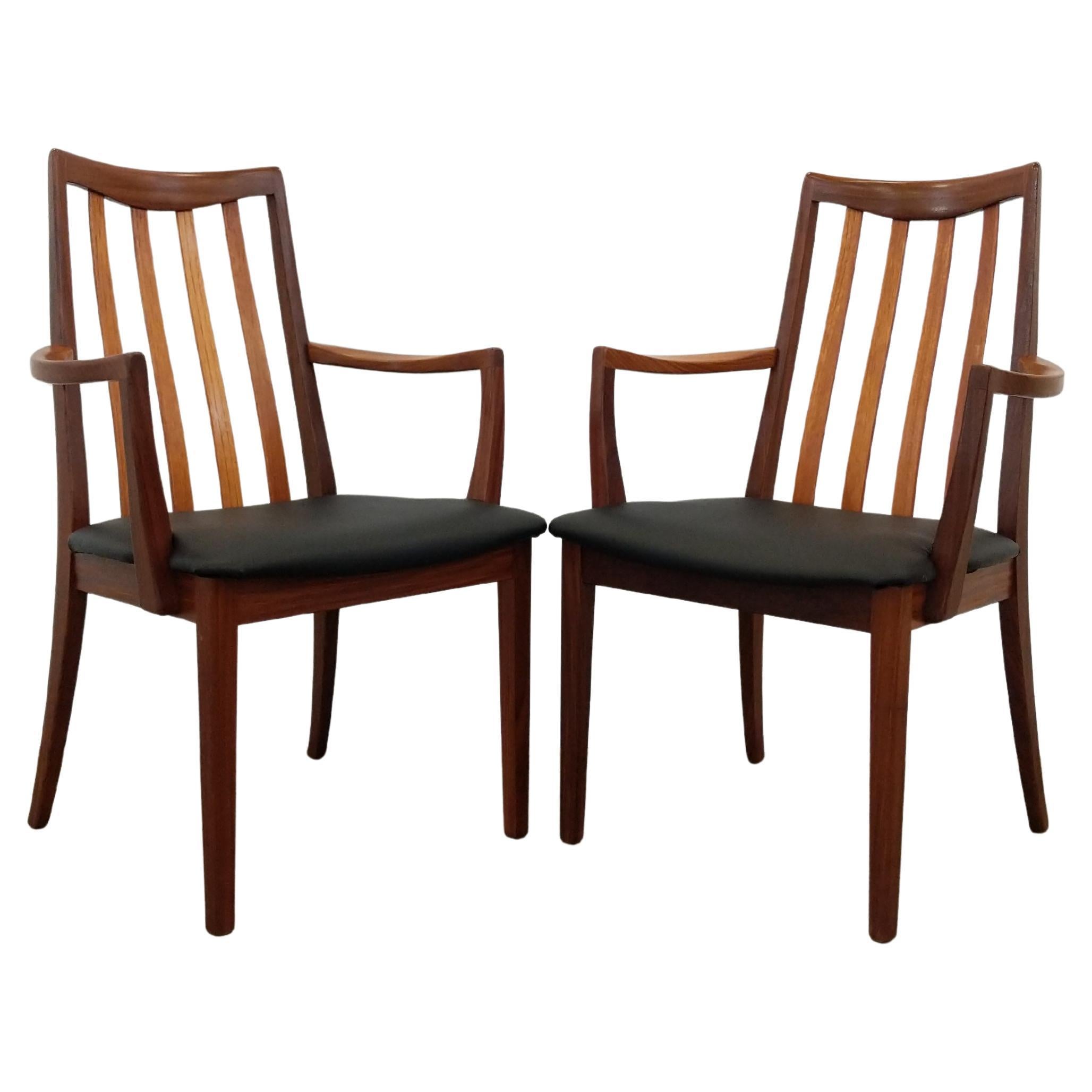 Pair of Vintage Mid Century Modern Armchairs by G Plan