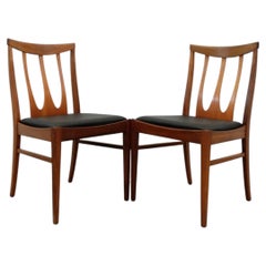 Pair of Vintage Mid Century Modern Dining Chairs by G Plan