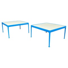 Pair of Vintage Mid Century Modern End Tables "1966" Tables by Schultz - Knoll