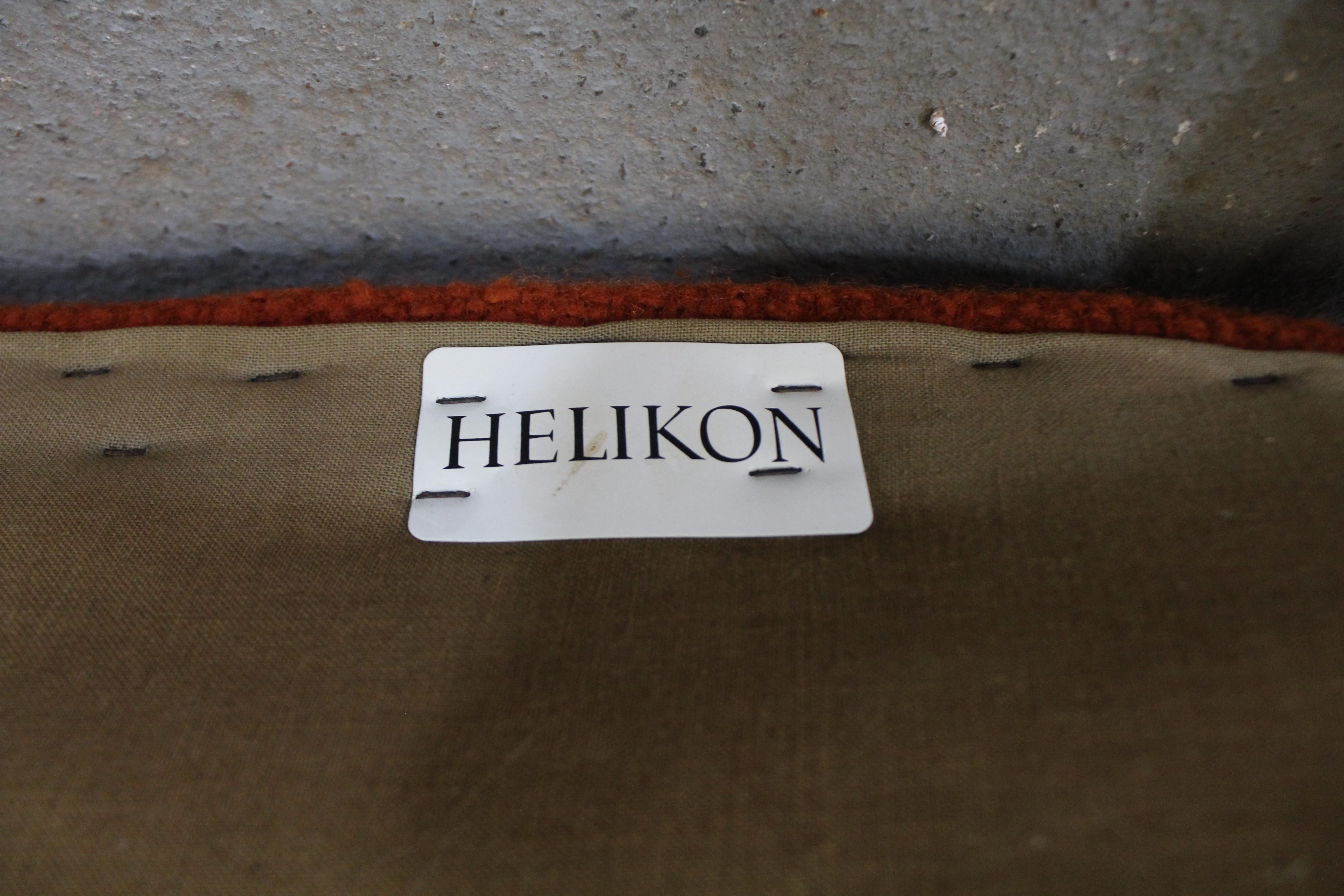 Pair of Vintage Mid-Century Modern Helikon Walnut Armchairs 4